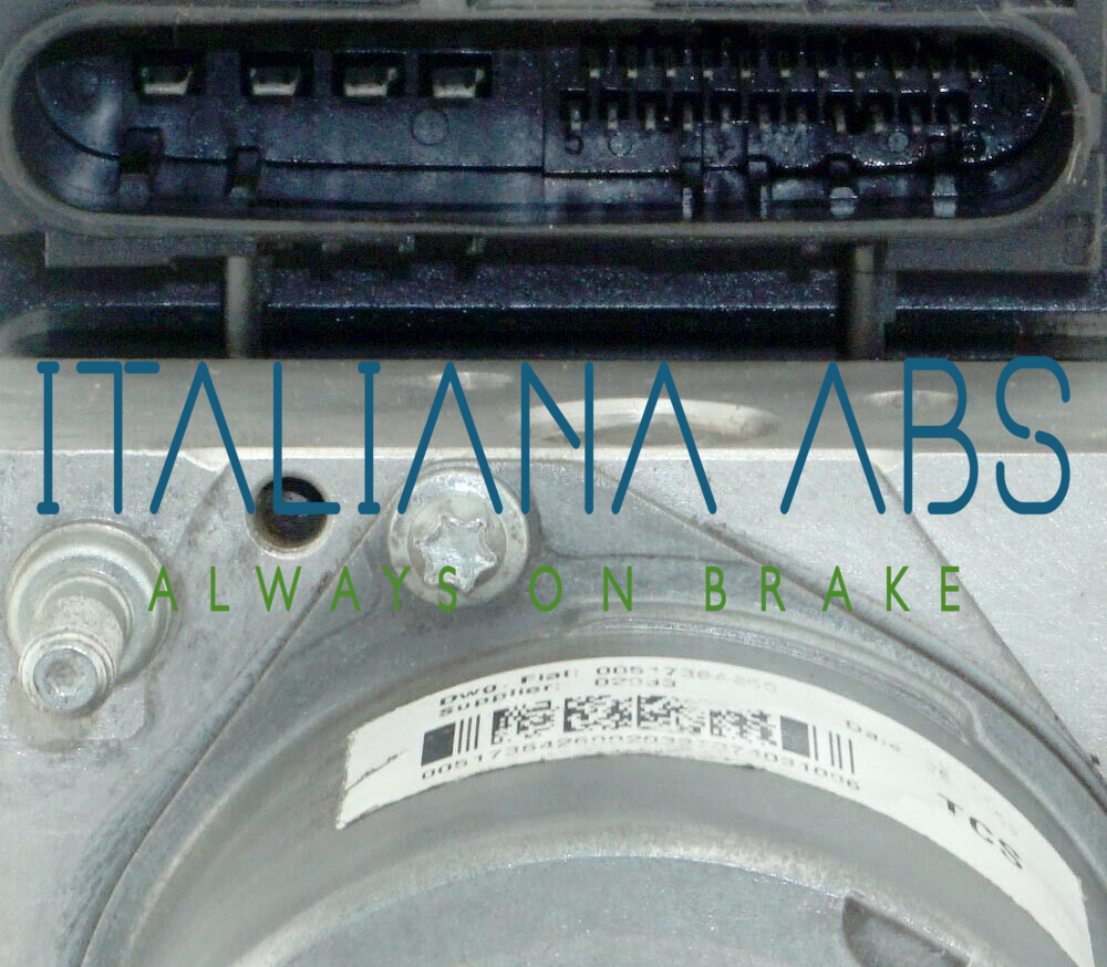 Centralina ABS FIAT, codici identificativi: 0265900346 51804597 0265233361