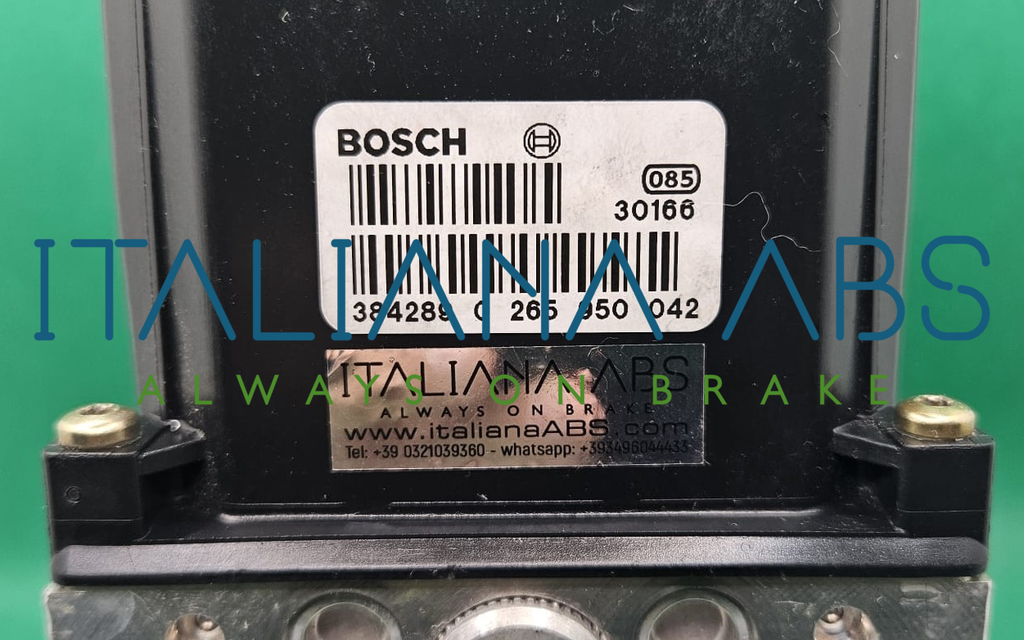 Centralina ABS PORSCHE, codici identificativi: 0265950042 0265225099 99635575561