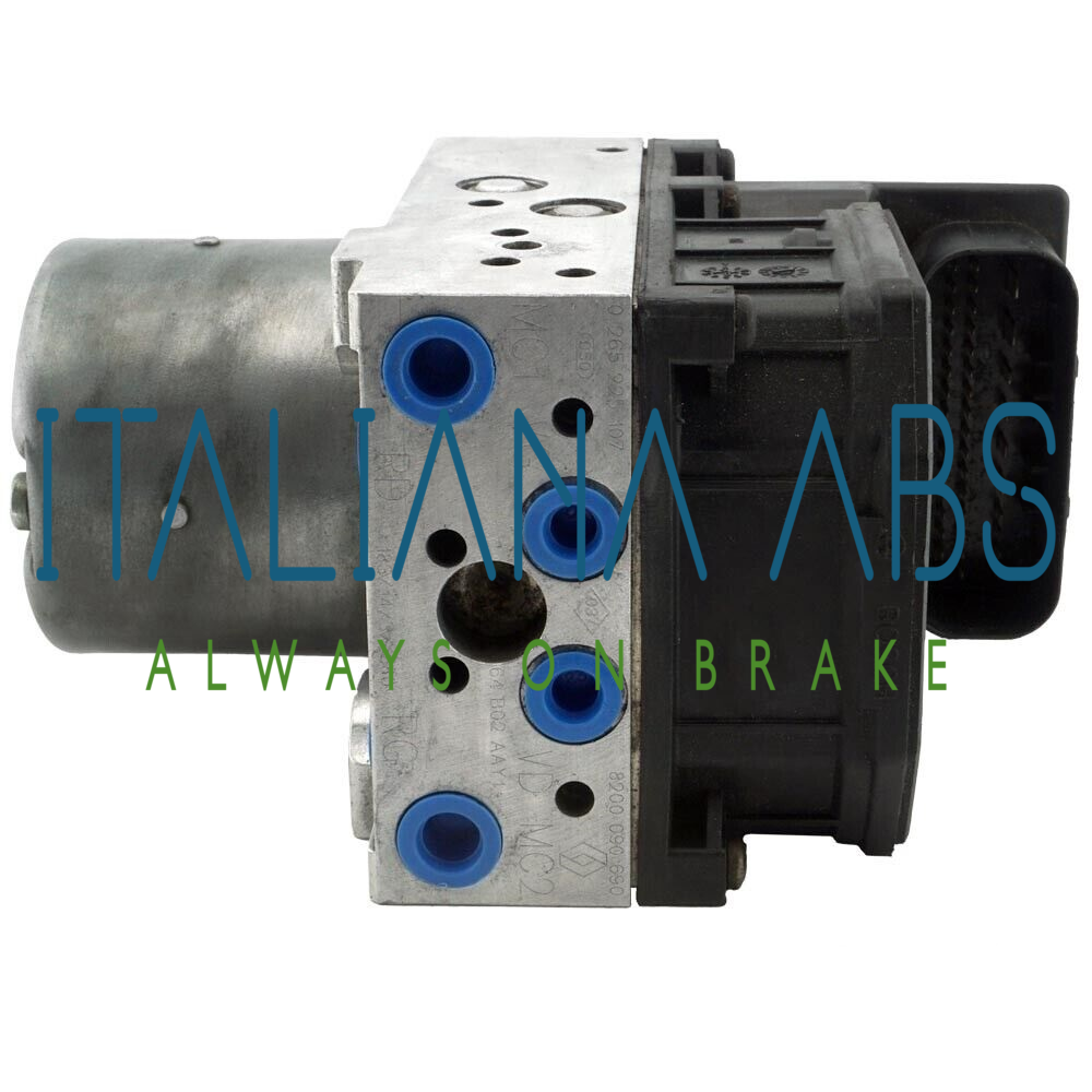Centralina ABS RENAULT, codici identificativi: 0265950046 0265225107 8200090690