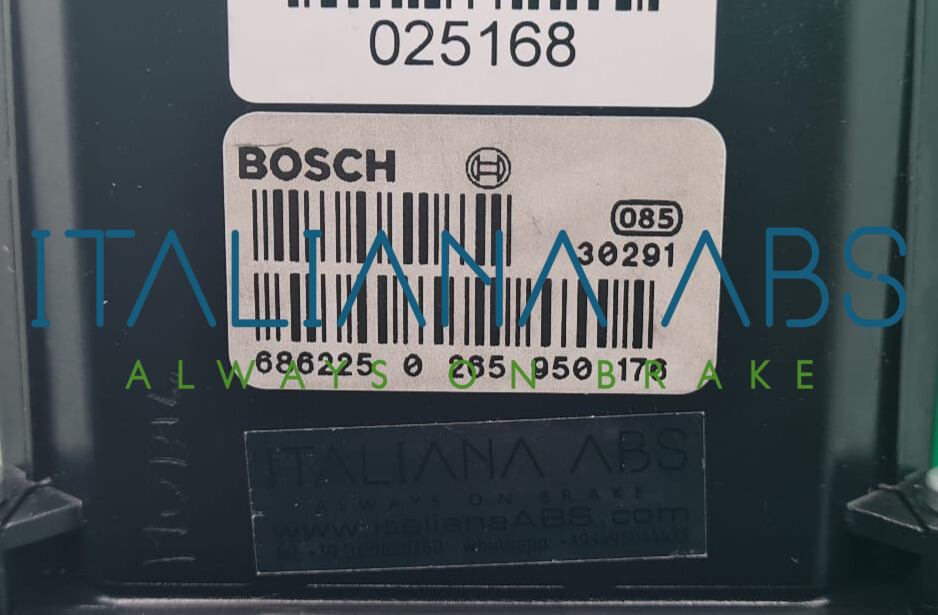 Centralina ABS FERRARI, codici identificativi: 0265950176 0265225383 221251