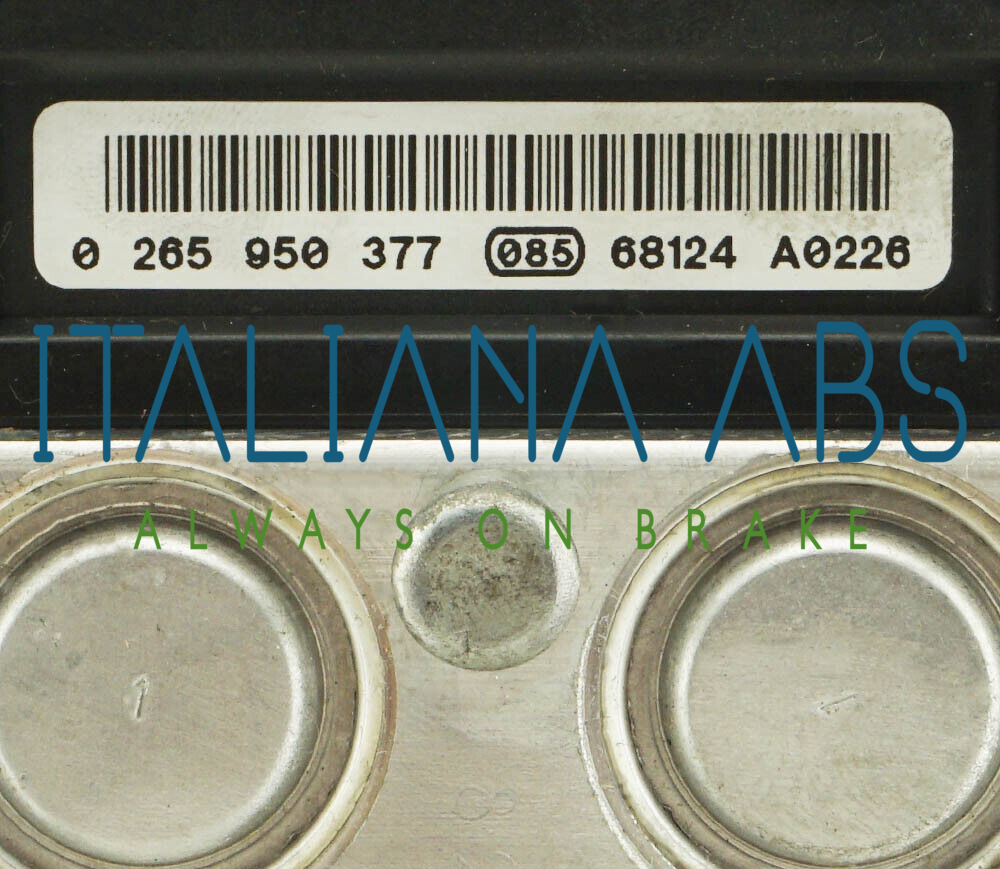 Centralina ABS RENAULT, codici identificativi: 0265950377 0265234157 8200415220