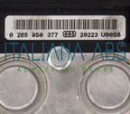 Centralina ABS RENAULT, codici identificativi: 0265950377 0265234800 8201128481
