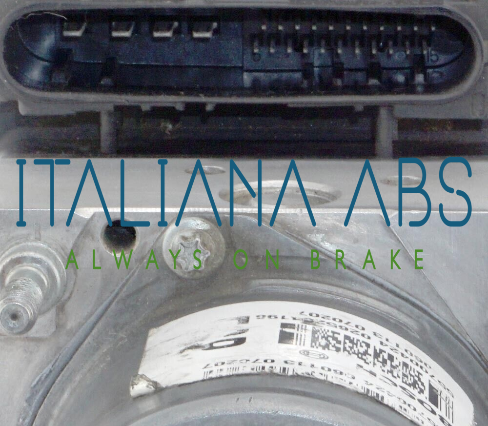 Centralina ABS FIAT, codici identificativi: 0265950401 0265234198 55700424