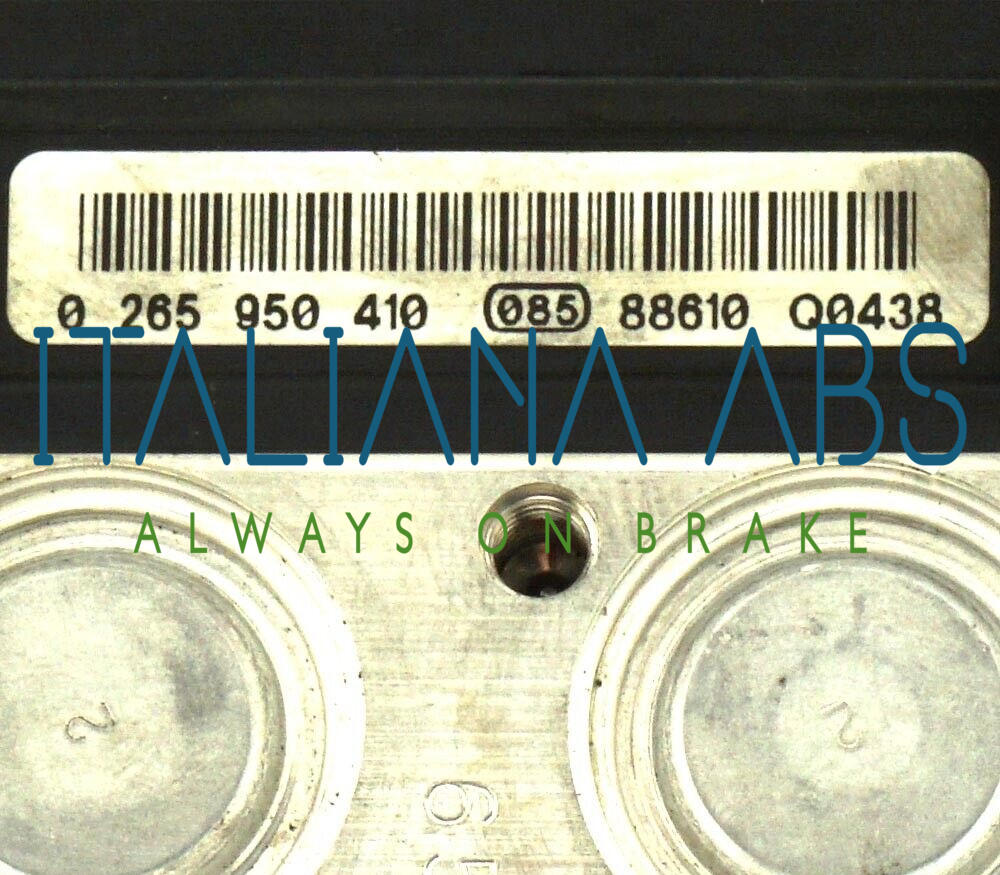 Centralina ABS BMW, codici identificativi: 0265950410 34516768550 34516783294