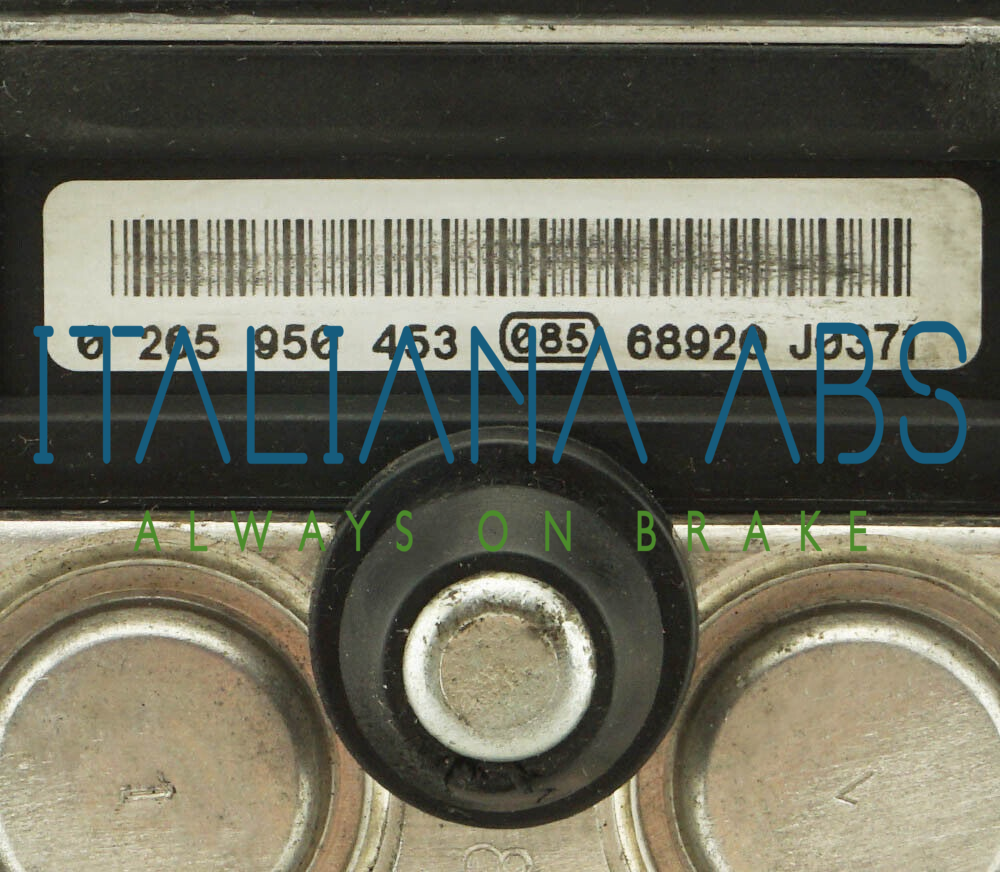 Centralina ABS SMART, codici identificativi: 0265950453 0265234306 0019699V003