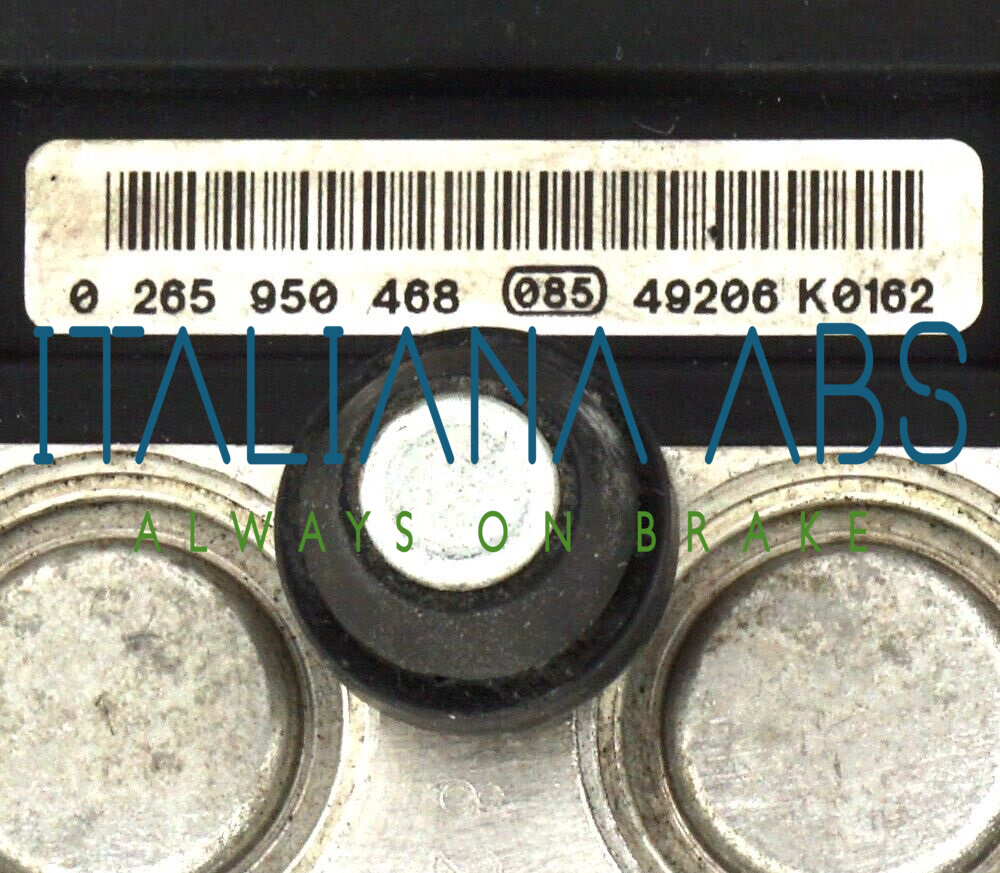 Centralina ABS AUDI, codici identificativi: 0265950468 8E0614517AT 8E0910517B