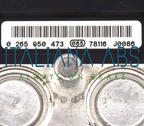 Centralina ABS AUDI, codici identificativi: 0265950473 8E0910517J 8E0614517BH