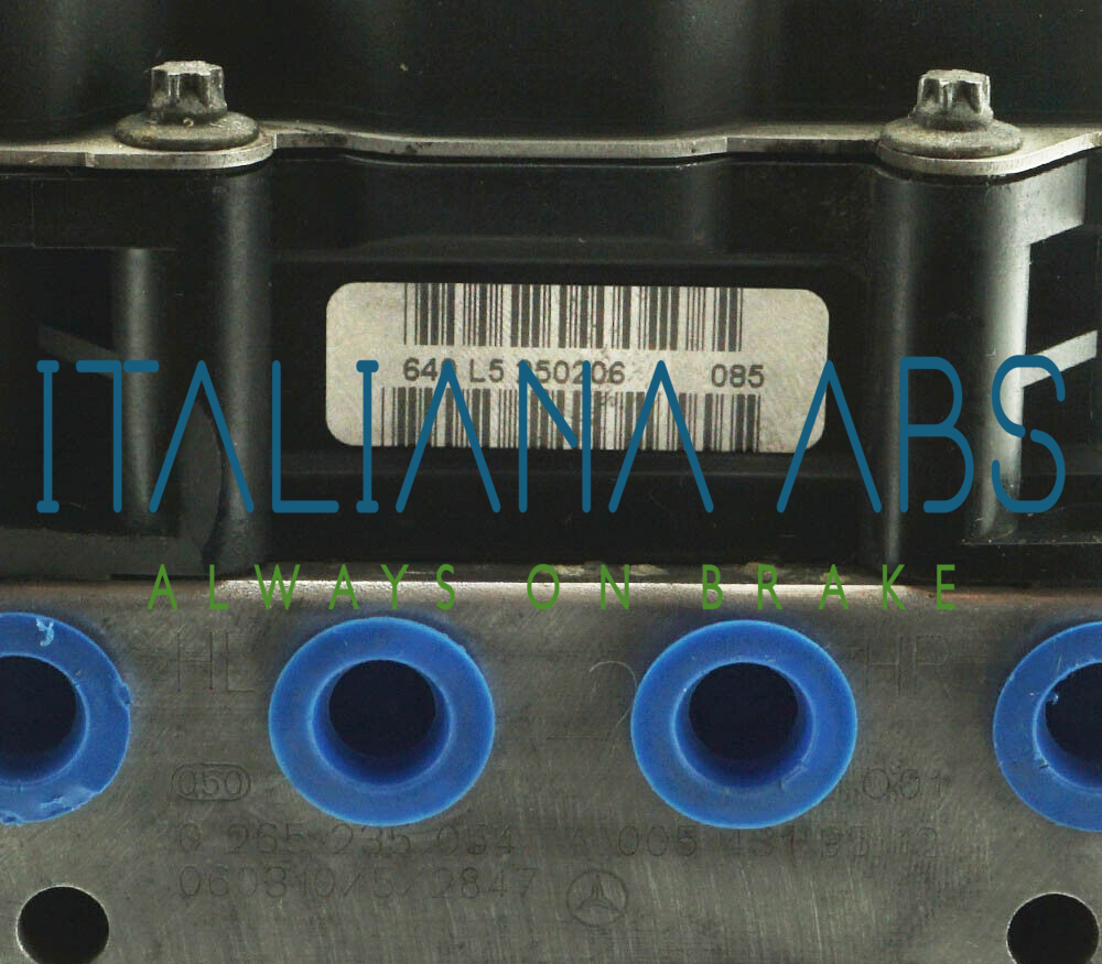 Centralina ABS MERCEDES, codici identificativi: 0265950505 0265235054 A0054319512