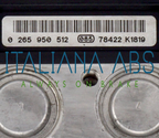 Centralina ABS TOYOTA, codici identificativi: 0265950512 0265235065 XK 4454002060