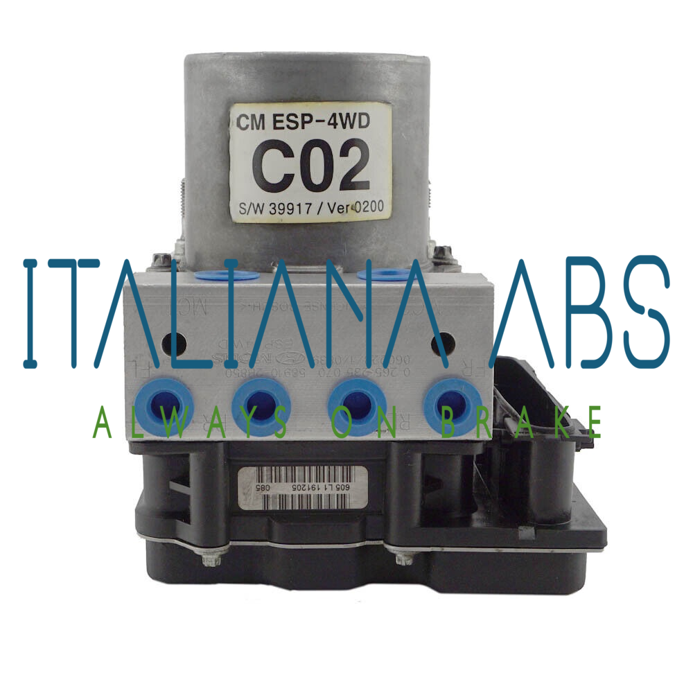 Centralina ABS HYUNDAI, codici identificativi: 0265950525 0265235070 589102B850