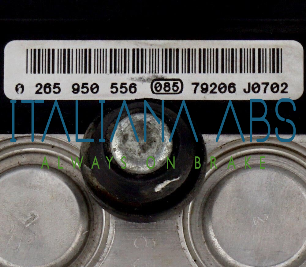 Centralina ABS AUDI, codici identificativi: 0265950556 4F0910517AC 4F0614517T