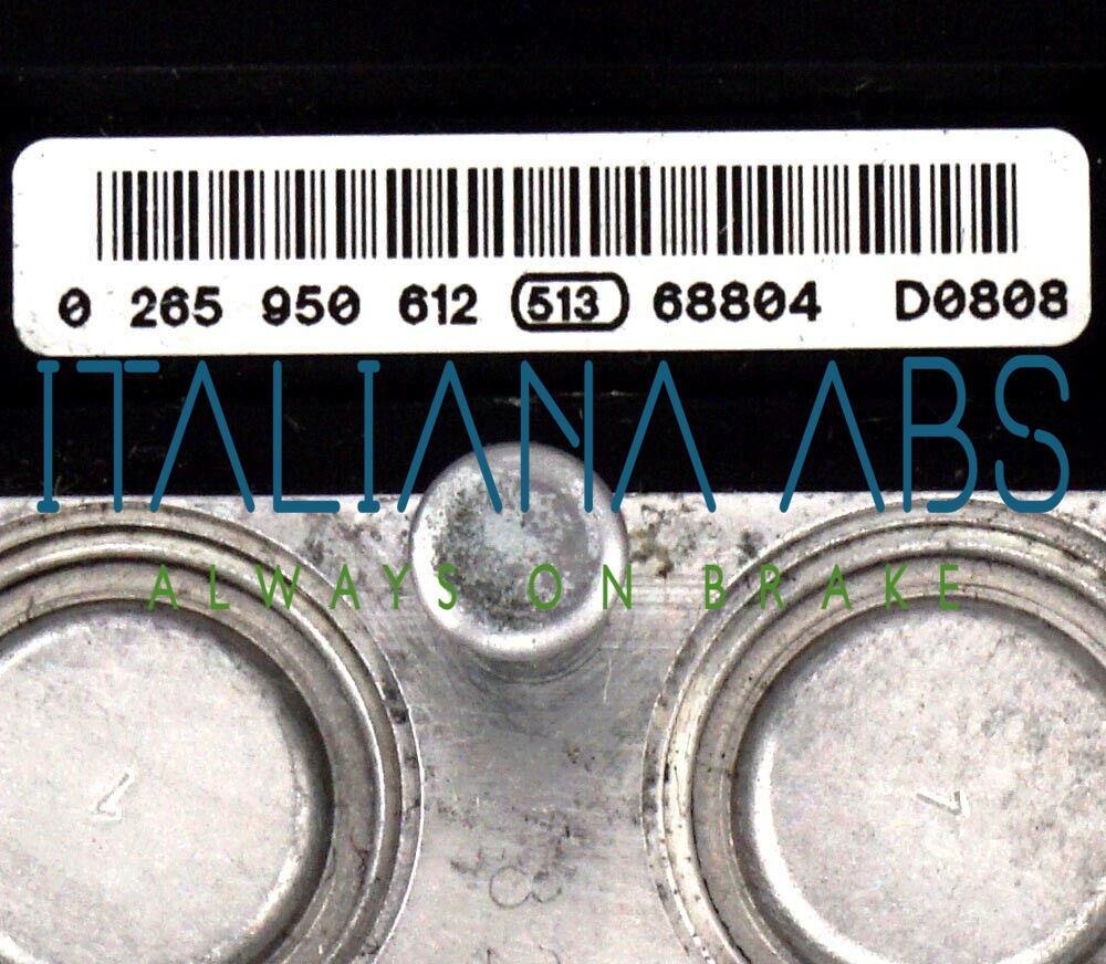Centralina ABS HYUNDAI, codici identificativi: 0265950612 0265235212 589203K101