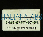Centralina ABS BMW, codici identificativi:  0265950666 34516768550 34516777797