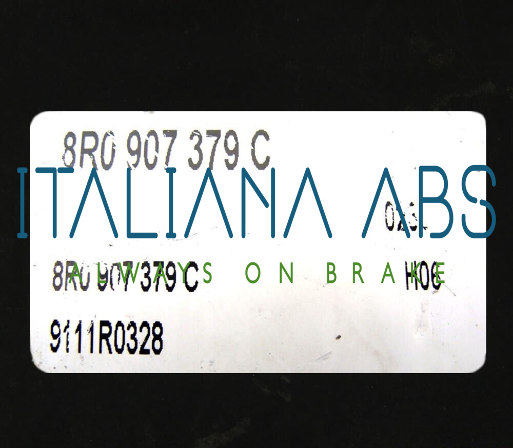 Centralina ABS AUDI, codici identificativi: 0265950984 8R0907379C 8R0614517J