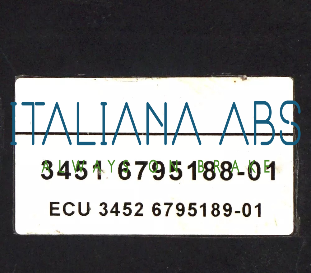 Centralina ABS BMW, codici identificativi: 0265951100 34516791272 34516795188