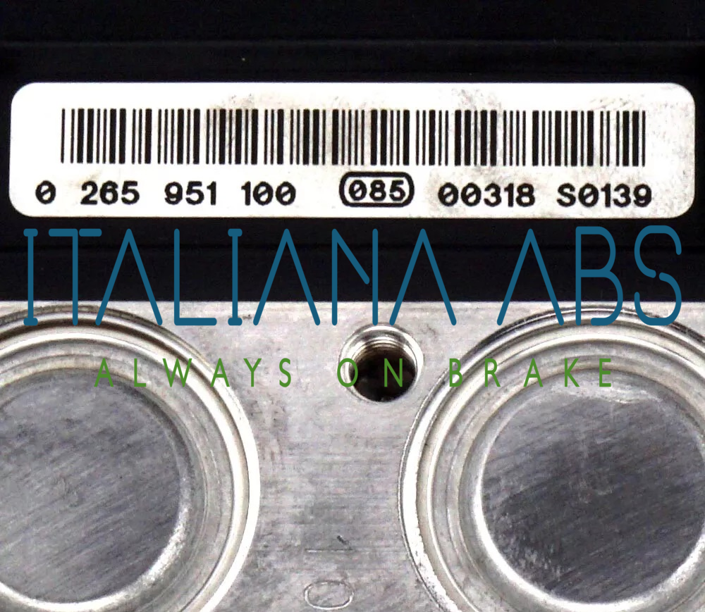 Centralina ABS BMW, codici identificativi: 0265951100 34516791272 34516795188