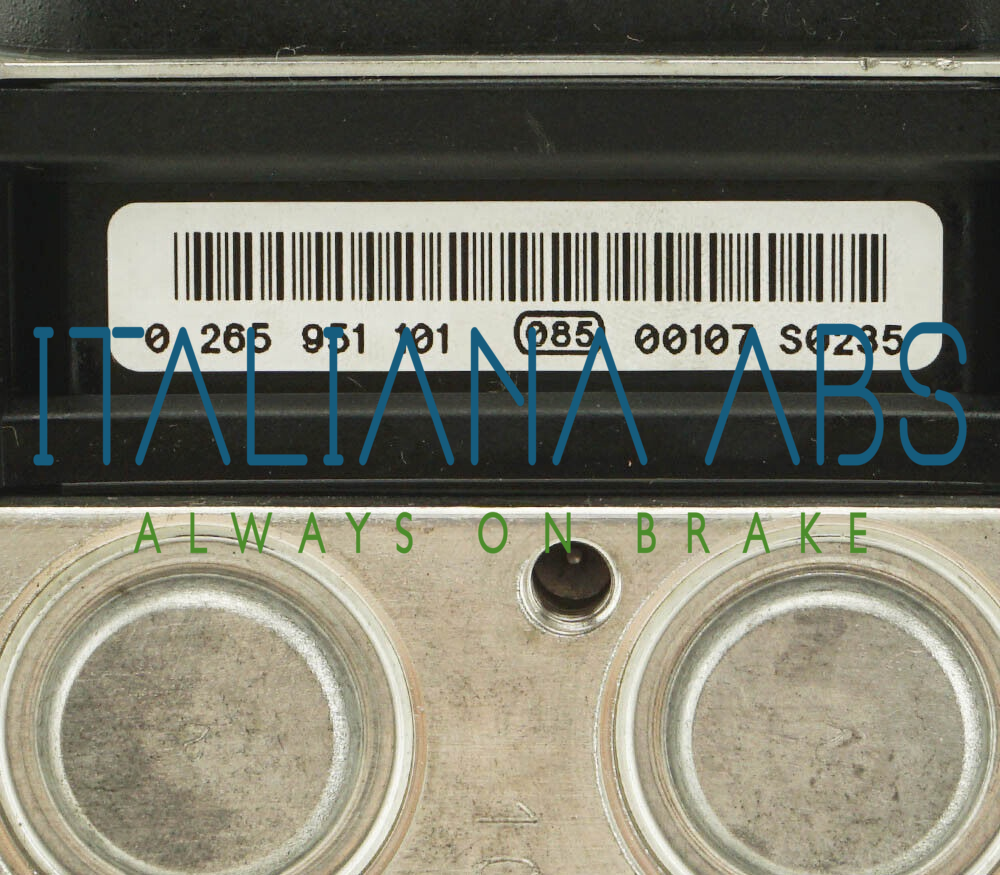 Centralina ABS BMW, codici identificativi: 0265951101 0265236157 34516768550