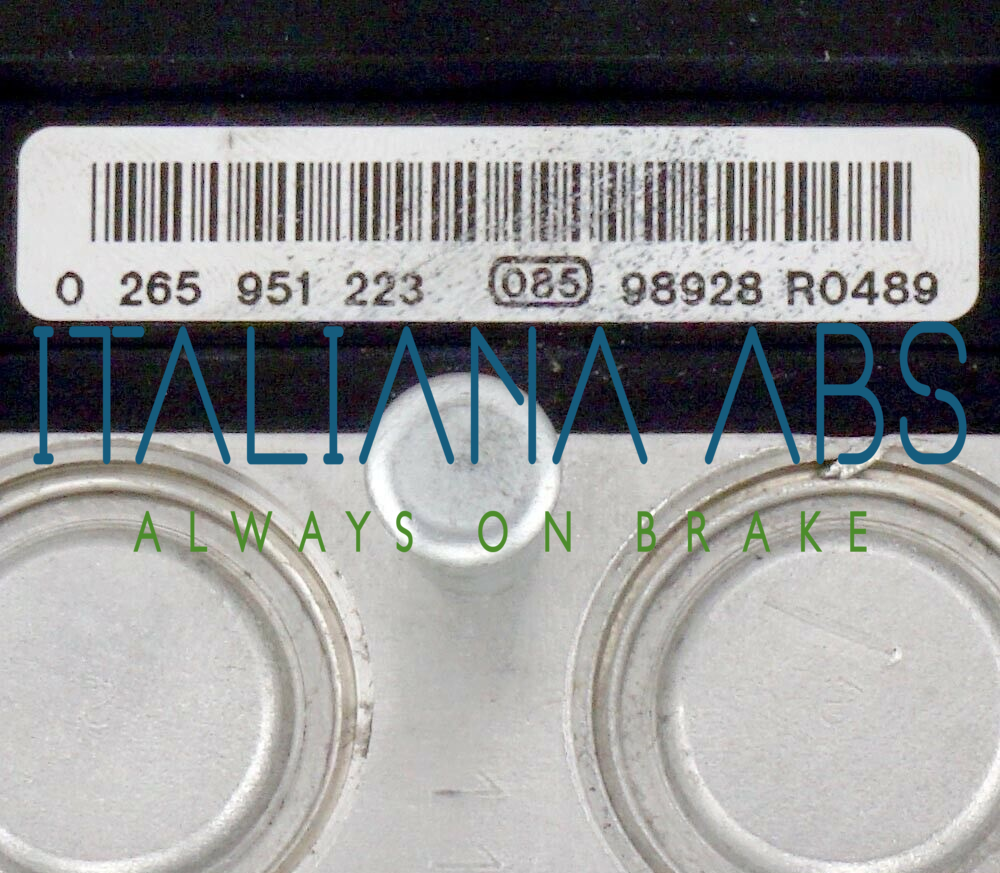 Centralina ABS NISSAN, codici identificativi: 0265951223 47660JD01D 0265230686