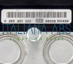 Centralina ABS NISSAN, codici identificativi: 0265951223 47660JD01D 0265230686