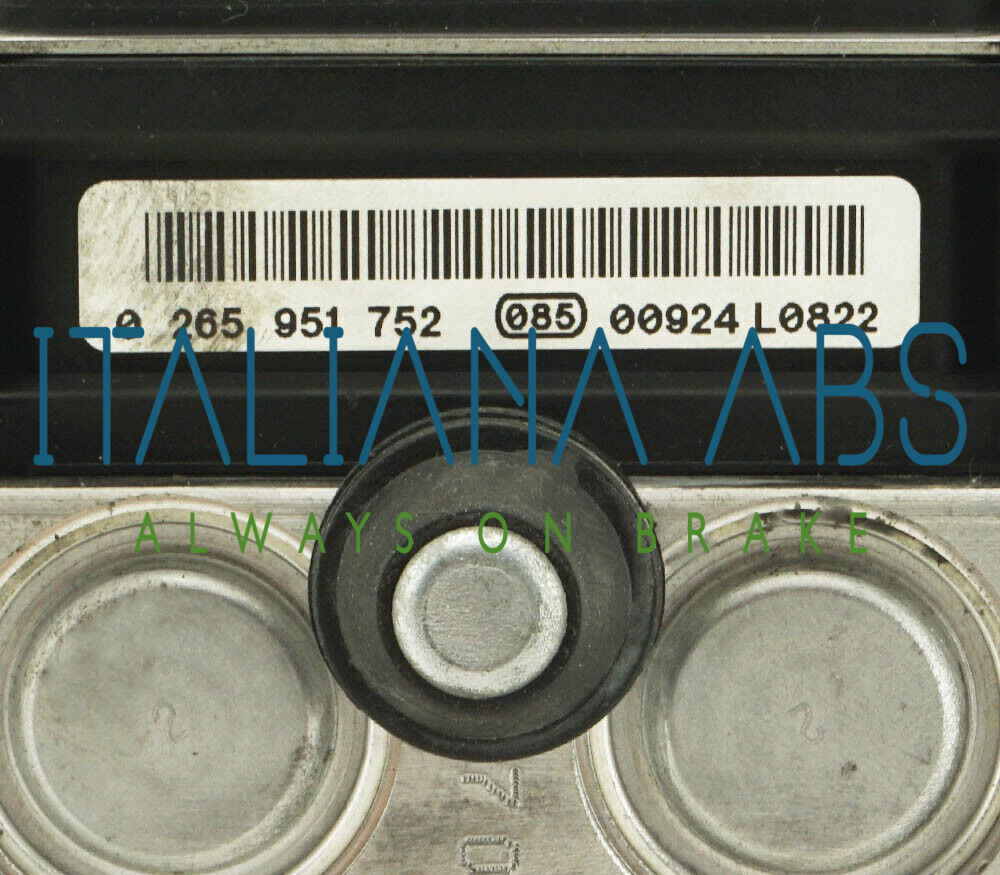 Centralina ABS OPEL, codici identificativi: 0265951752 13350598 0265251864 AG5