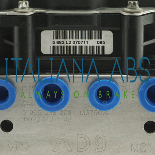 Centralina ABS OPEL, codici identificativi: 0265951794 0265238098 13375034 AD9