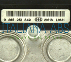 Centralina ABS NISSAN: codici identificativi: 0265951849 0265252020 47660BB50A