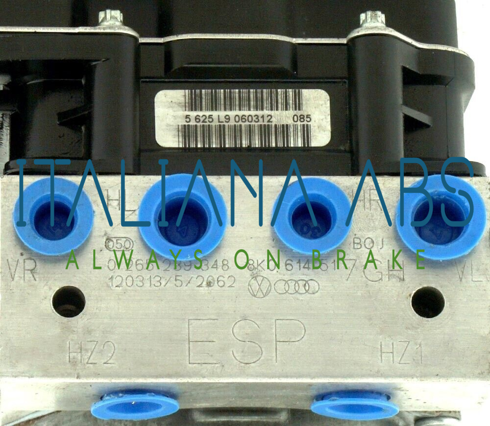 Centralina ABS AUDI, codici identificativi: 0265952062 8K0907379CH 8K0614517GH