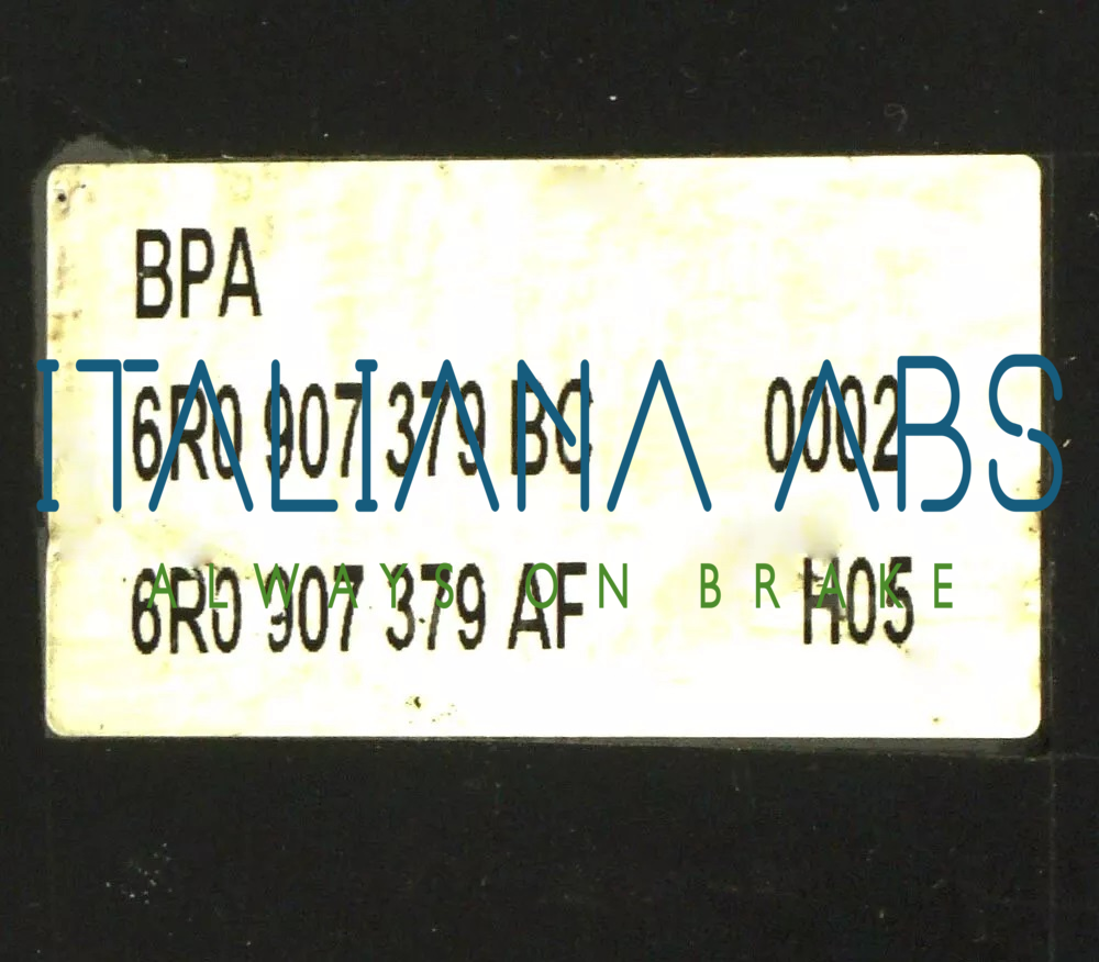 Centralina ABS VW, codici identificativi: 0265955030 6R0907379BC 6R0614517AN