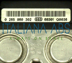 Centralina ABS MERCEDES, codici identificativi: 0265960302 0265250205 A2114311312