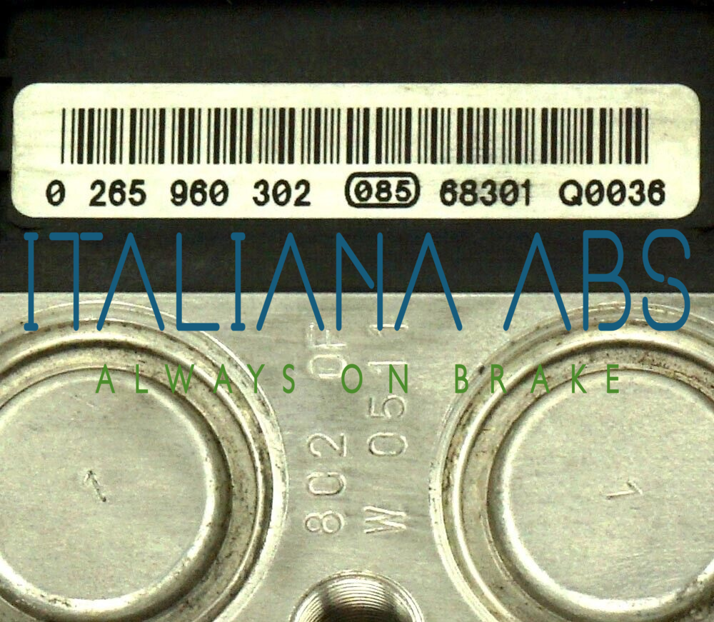 Centralina ABS MERCEDES, codici identificativi: 0265960302 0265250205 A2114311312