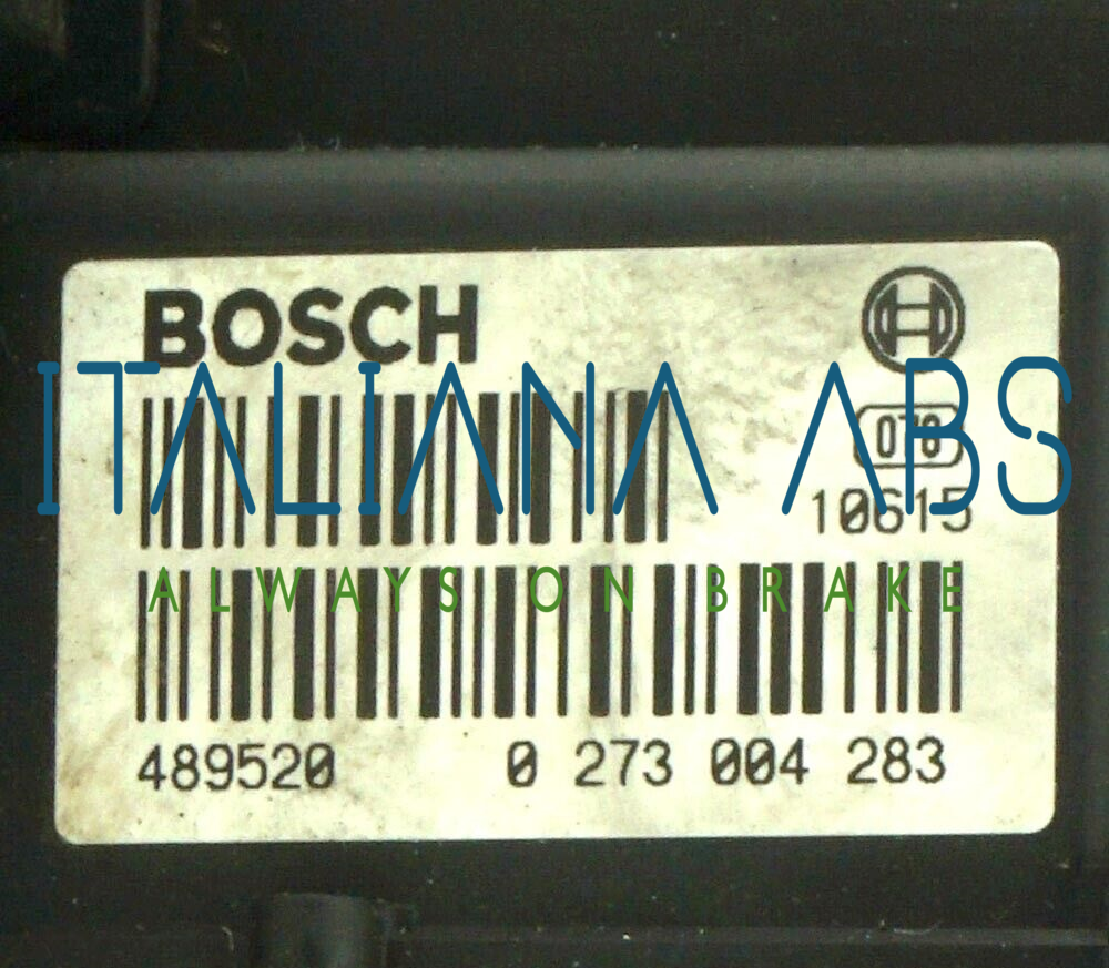 Centralina ABS VW, codici identificativi: 0273004283 8E0614111F 0265220406