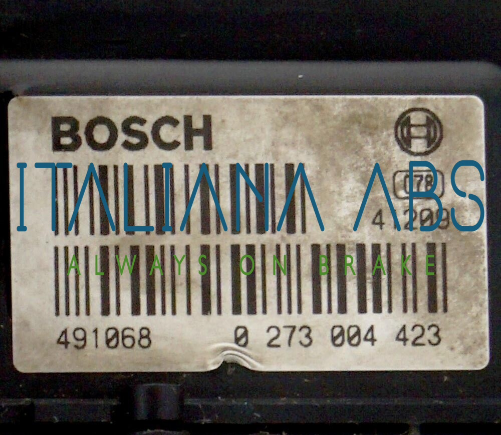 Centralina ABS FIAT, codici identificativi: 0273004423 0265216708 A152 4678632