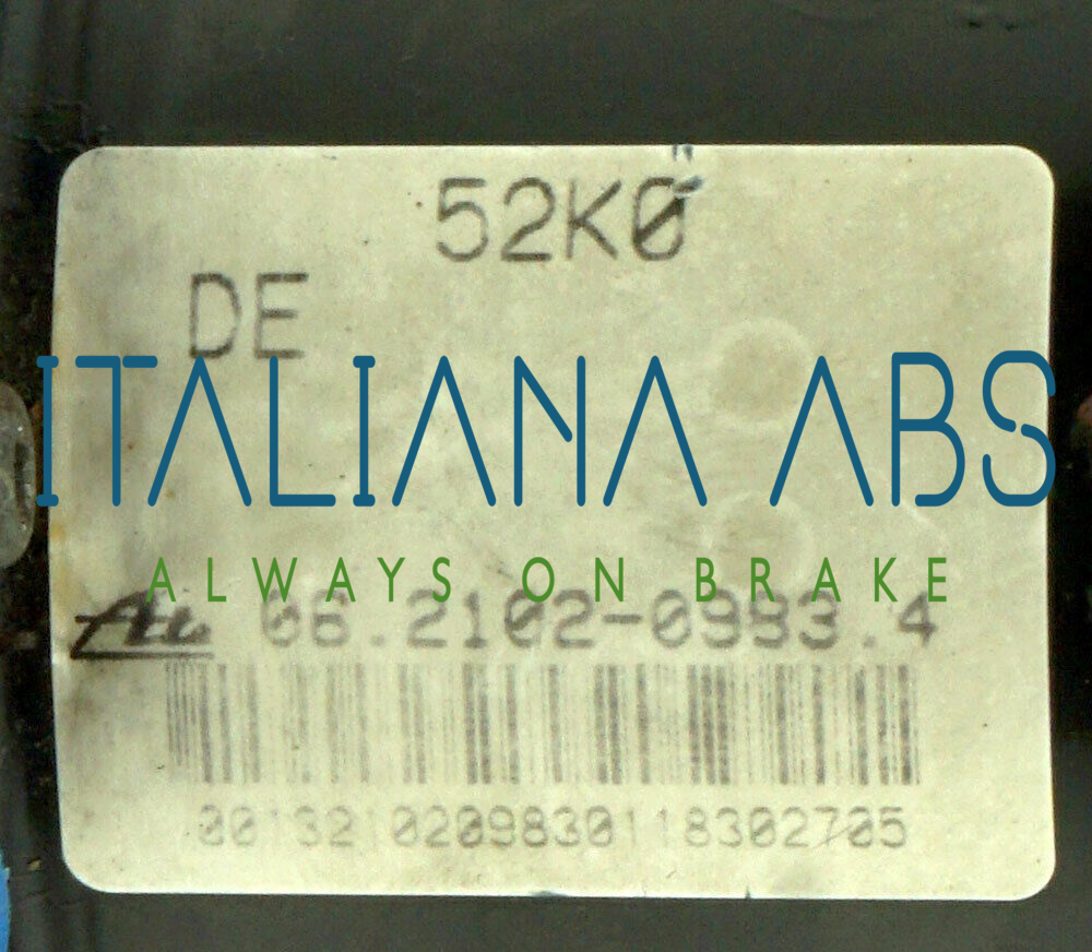 Centralina ABS OPEL SUZUKI, codici identificativi: 06210209834 062109517232