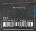 Centralina ABS OPEL SUZUKI, codici identificativi: 06210209834 062109517232