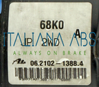 Centralina ABS SUZUKI, codici identificativi: 06210213884 06210956083 68K0