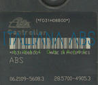 Centralina ABS SUZUKI, codici identificativi: 06210213884 06210956083 68K0