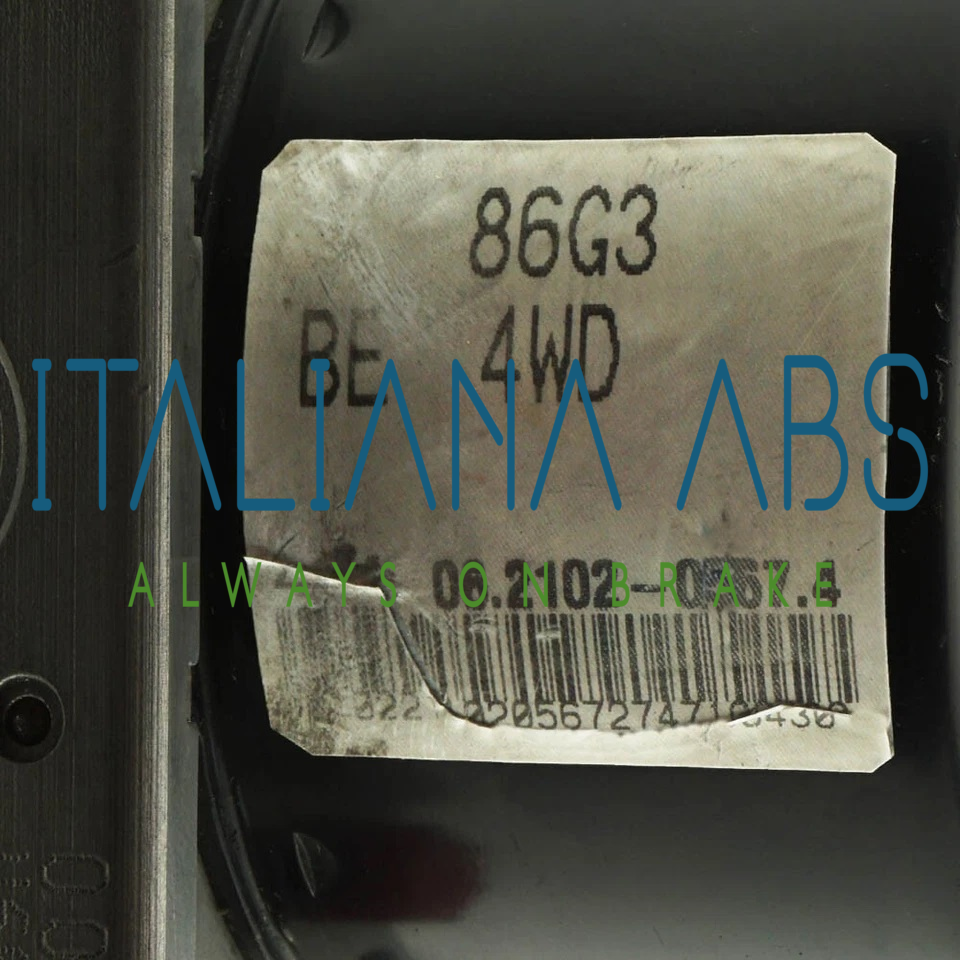 Centralina ABS SUZUKI FIAT. codici identificativi: 06210908083 06210205674 86G3