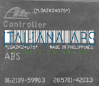 Centralina ABS SUZUKI, codici identificativi: 06210959903 85L0 06210218254