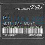 Centralina ABS FORD, codici identificativi: 10020601374 3M512C405AF 10096001123