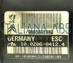 Centralina ABS PEUGEOT, codici identificativi: 10020604124 9665898980 10096039233