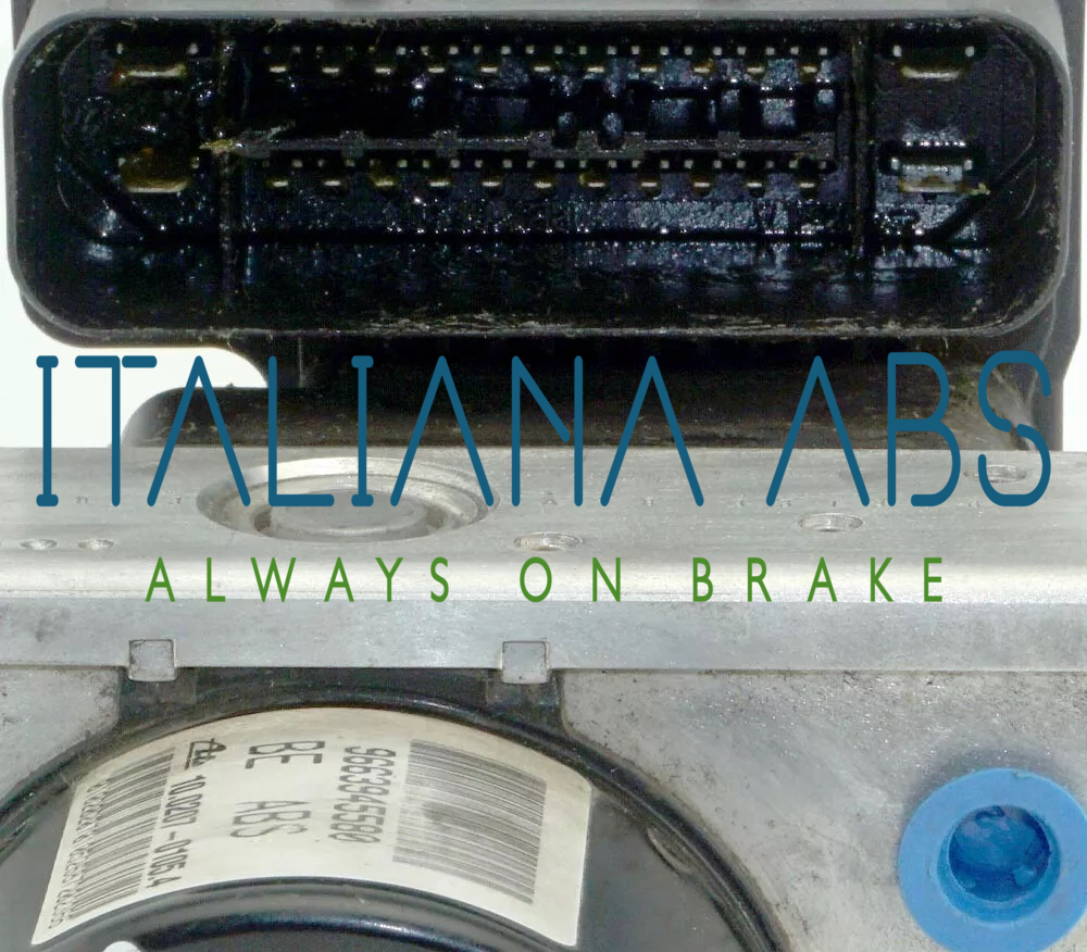 Centralina ABS PEUGEOT, codici idnetificativi: 10020701054 10097011463 9663945580