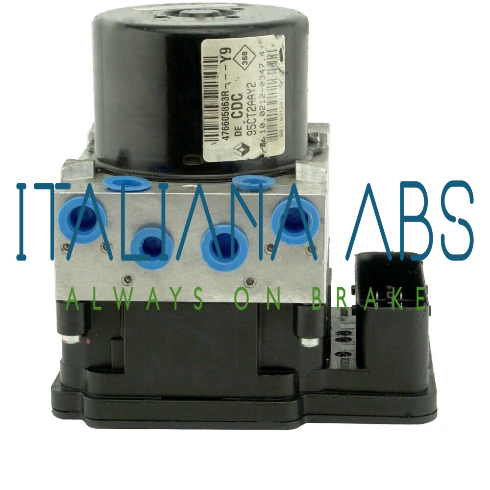 Centralina ABS RENAULT, codici identificativi: 10021203474 476605863R 10096114293