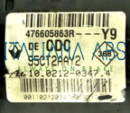 Centralina ABS RENAULT, codici identificativi: 10021203474 476605863R 10096114293
