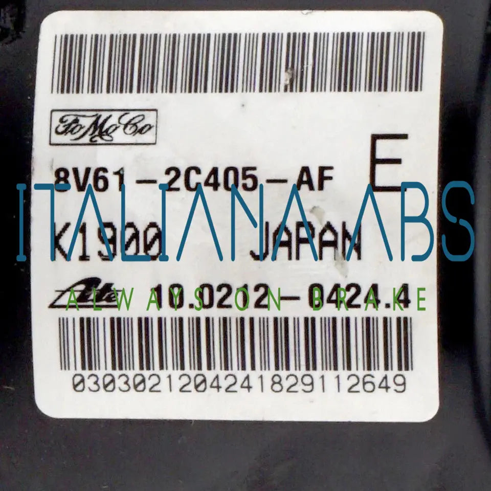 Etichetta ABS Ford Mazda 8V61-2C405-AF 10.0212-0424.4