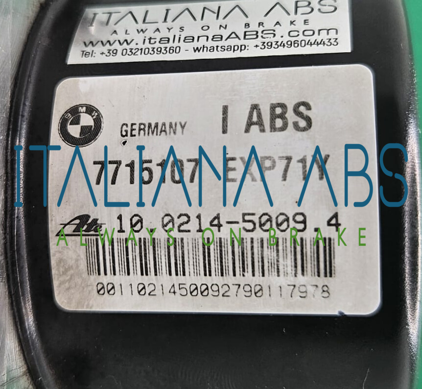 Centralina ABS BMW Motorrad, codici identificativi: 10021450094 10096108633 7715107 7682002