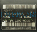 Centralina ABS FORD, codici identificativi: 10096001333 9V412C405CA 10020603984