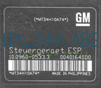Centralina ABS OPEL, codici identificativi: 10096005333 13157579 10020601474