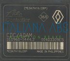 Centralina ABS RENAULT, codici identificativi: 10096014443 8200808145 10020603464