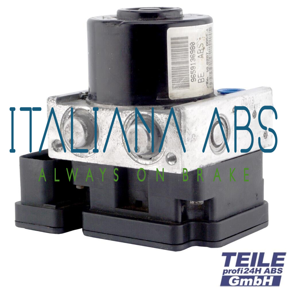 Centralina ABS PEUGEOT, codici identificativi: 10097011283 9659136980