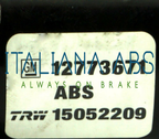 Centralina ABS OPEL, codici identificativi: 12773671 15052209 15113909 54084733D